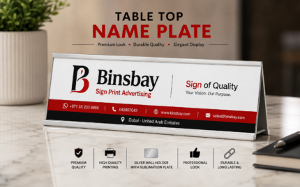Table Top Signage