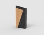 Eco Swirl Recycled Award – Sustainable Black Crystal Recognition Trophy - Image 6