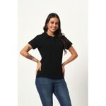 Eco Women's Recycled Polo Shirt - Image 5